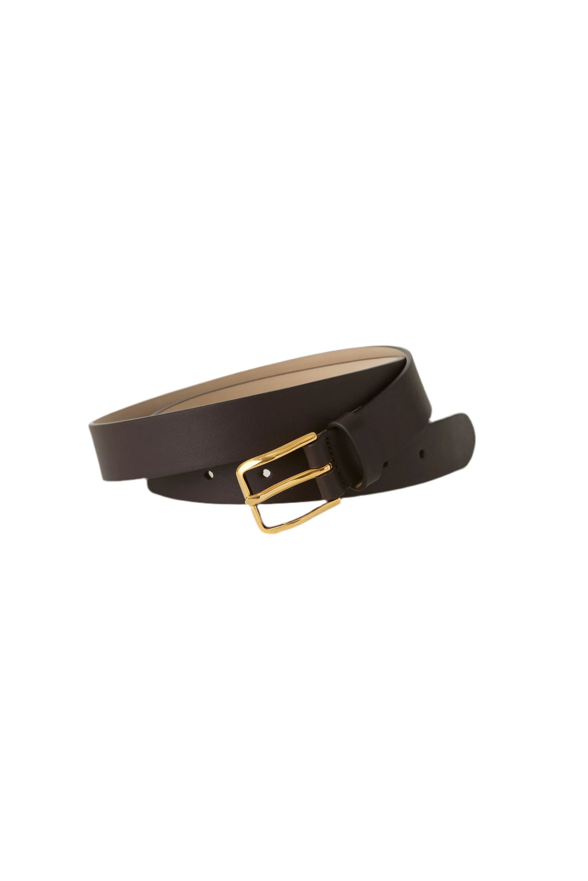 【美品】alors paris cintura ベルト aLORS Cintura(ベルト) Marrone Scuro(濃茶) x Oro(ゴールド