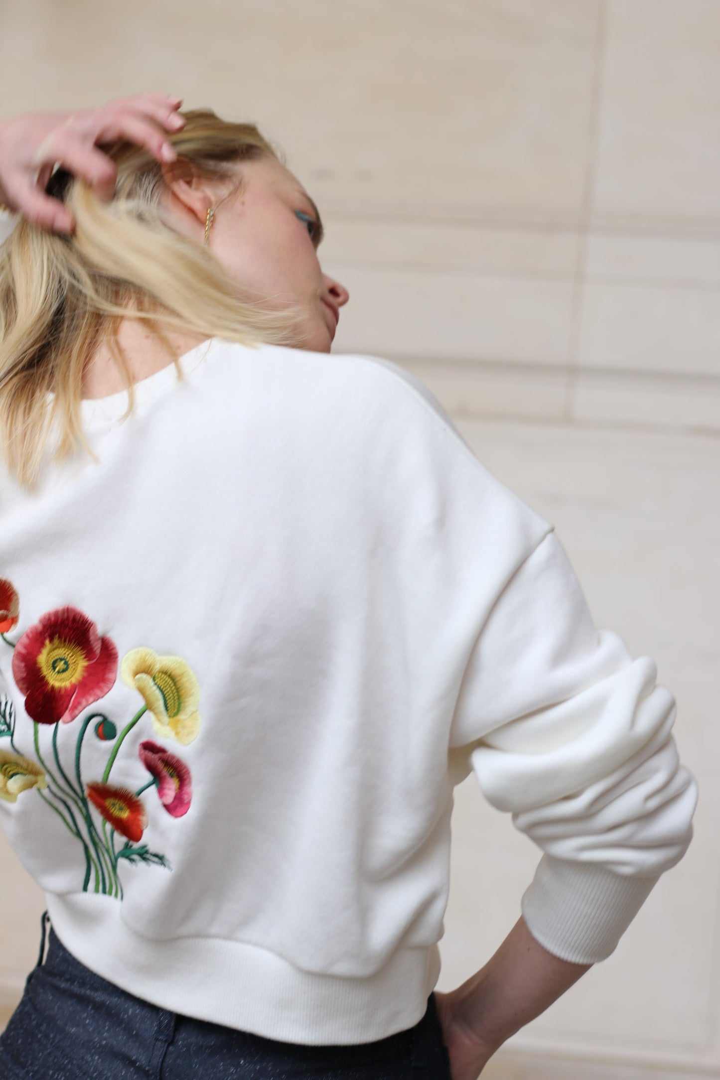 "Vivaldi!" Collection limited edition Sweat-shirt【Coquelicots】発送：4月下旬から5月上旬