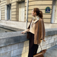 Foulard Ex-libris Paris x aLORS -une collaboration d’exception (アイボリーxボルドー) 90x90cm