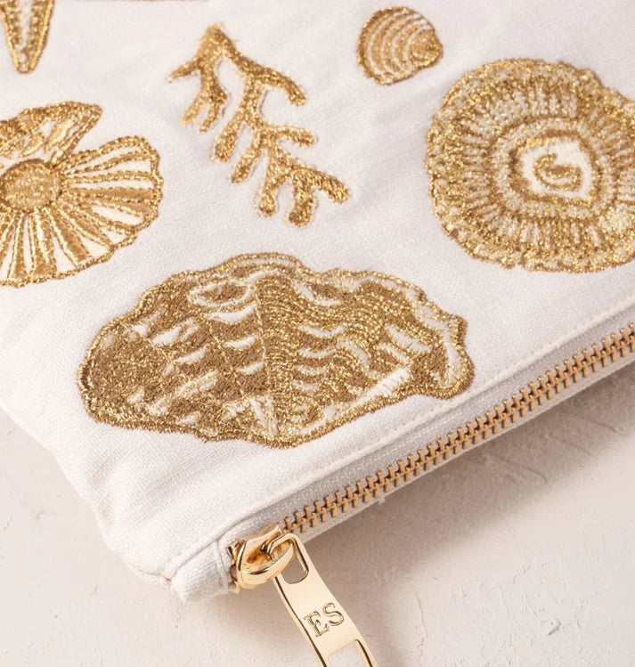 aLORS Select [Elizabeth Scarlett] Honey Bee Charcoal Velvet Open Flat Makeup Bag