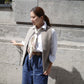 Foulard Ex-libris Paris x aLORS -une collaboration d’exception (アイボリーxボルドー) 90x90cm