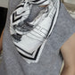 Foulard Ex-libris Paris x aLORS-une collaboration d’exception(ホワイトxブラック)90x90cm