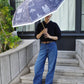 Soleil & Pluie Ex-libris Paris x aLORS - une collaboration d'exception (ダークネイビーx アイボリー)