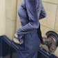Haut court ouvert au dos Gris Anthracite チャコールグレー