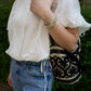 Aperitivo Linen Balloon Blouse White ブラウス
