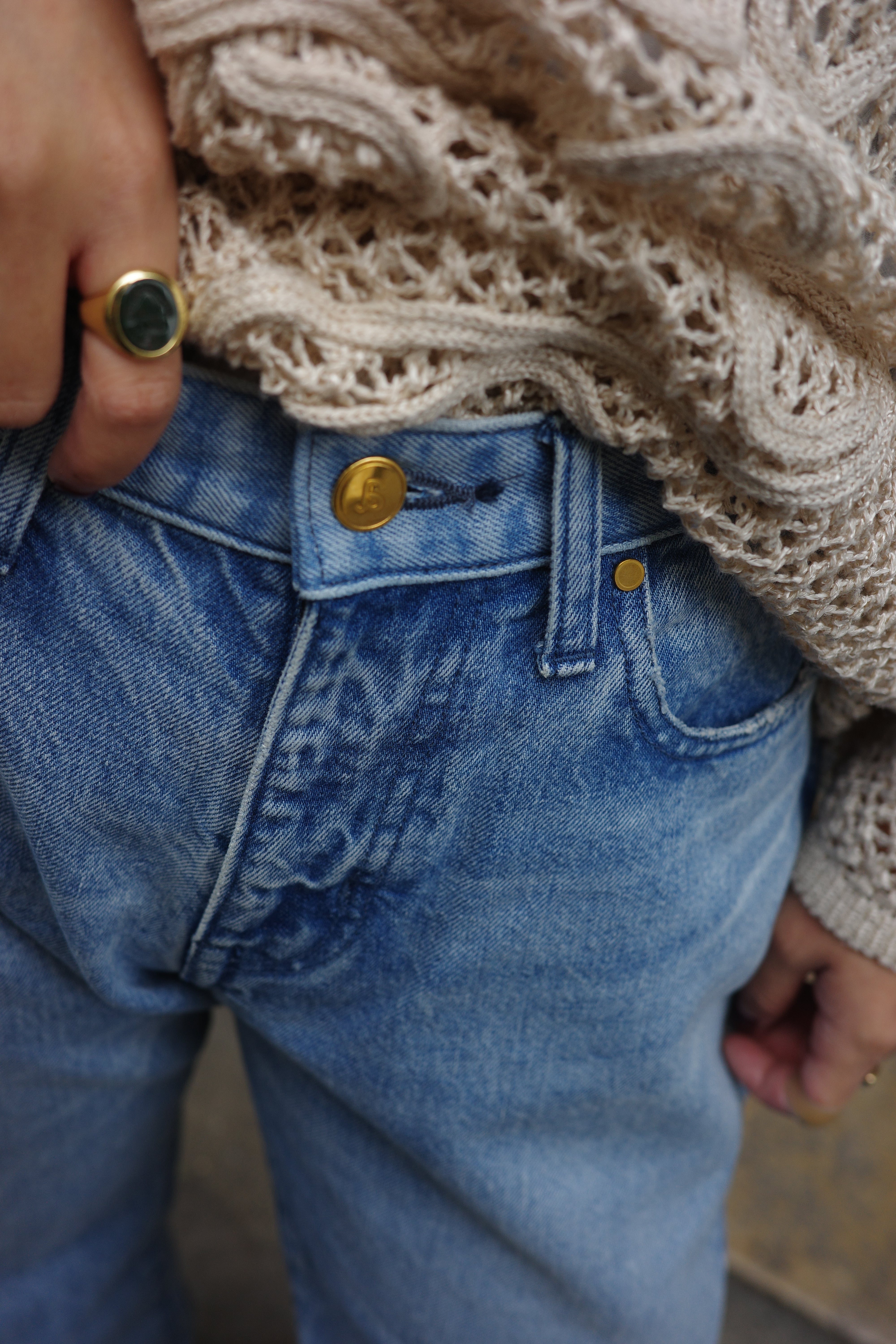 Jean a】Bleu clair – aLORS online store