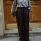 Pantalon 【Sam-サム-】DarkBrown