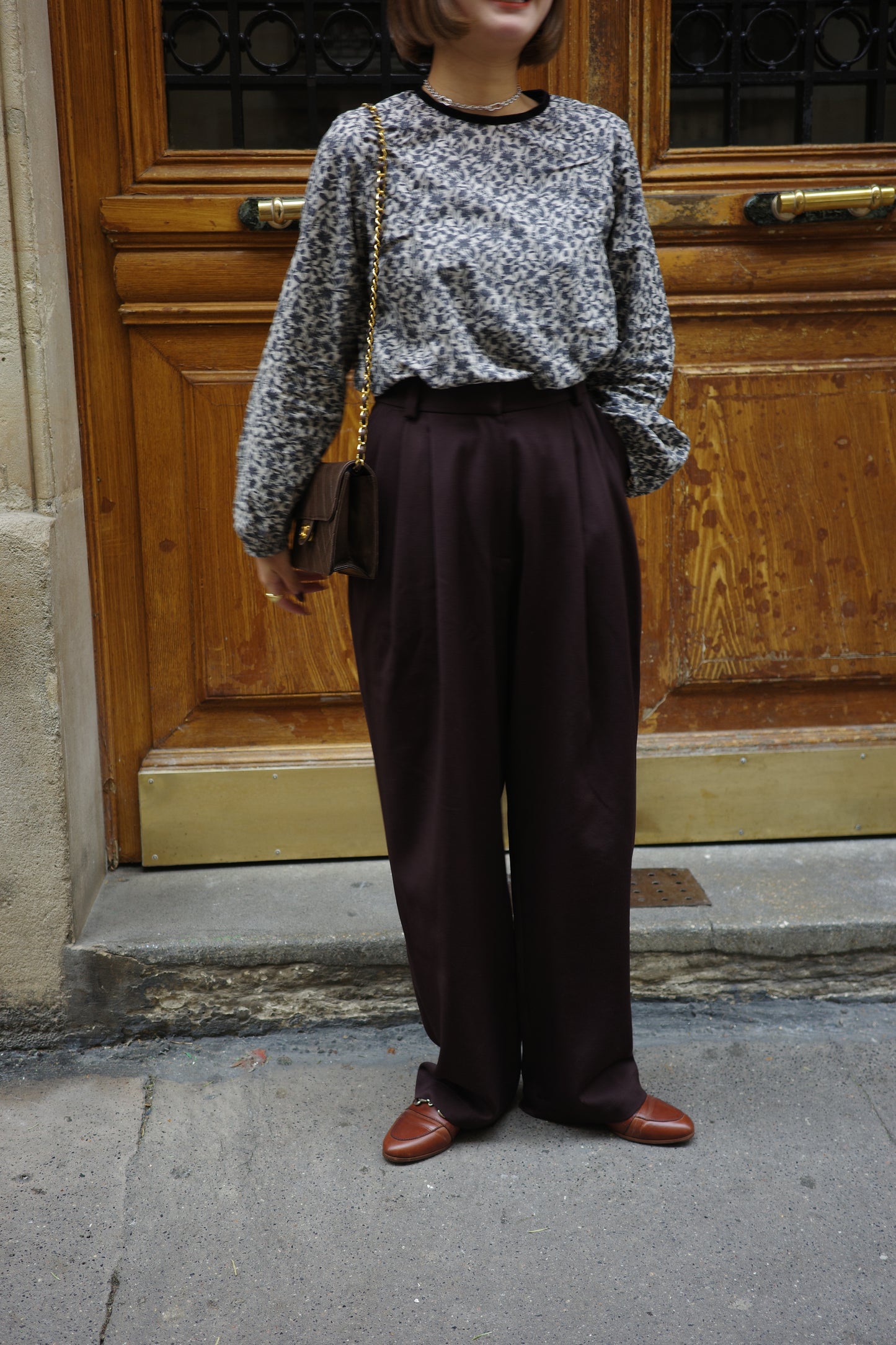 Pantalon 【Sam-サム-】DarkBrown