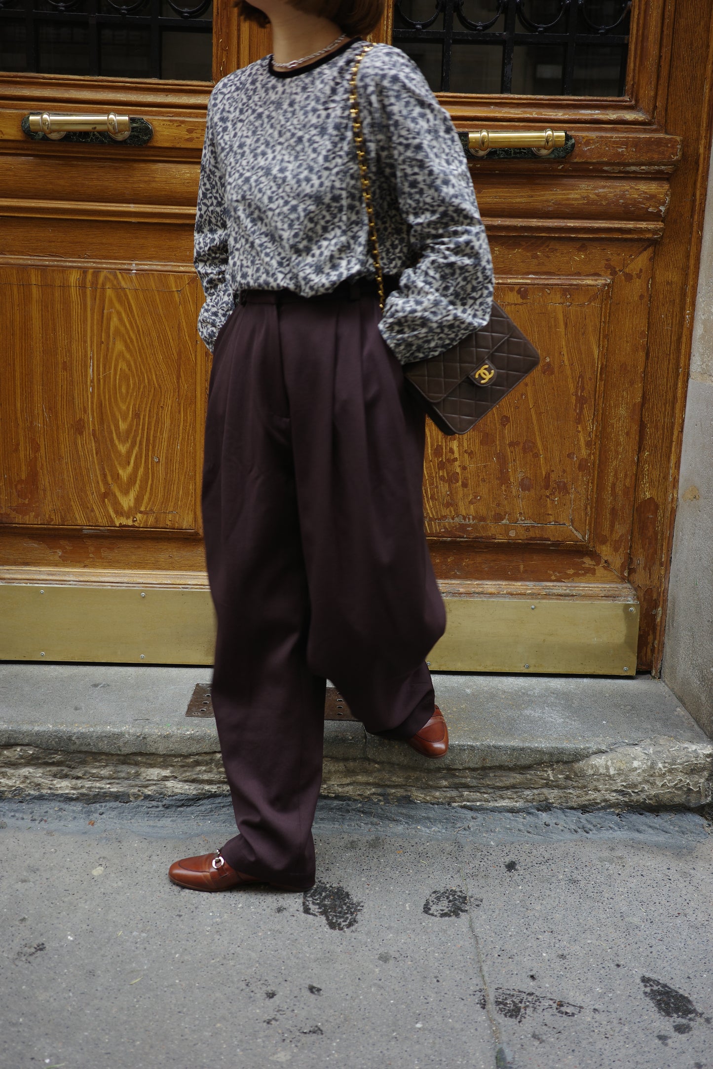 Pantalon 【Sam-サム-】DarkBrown