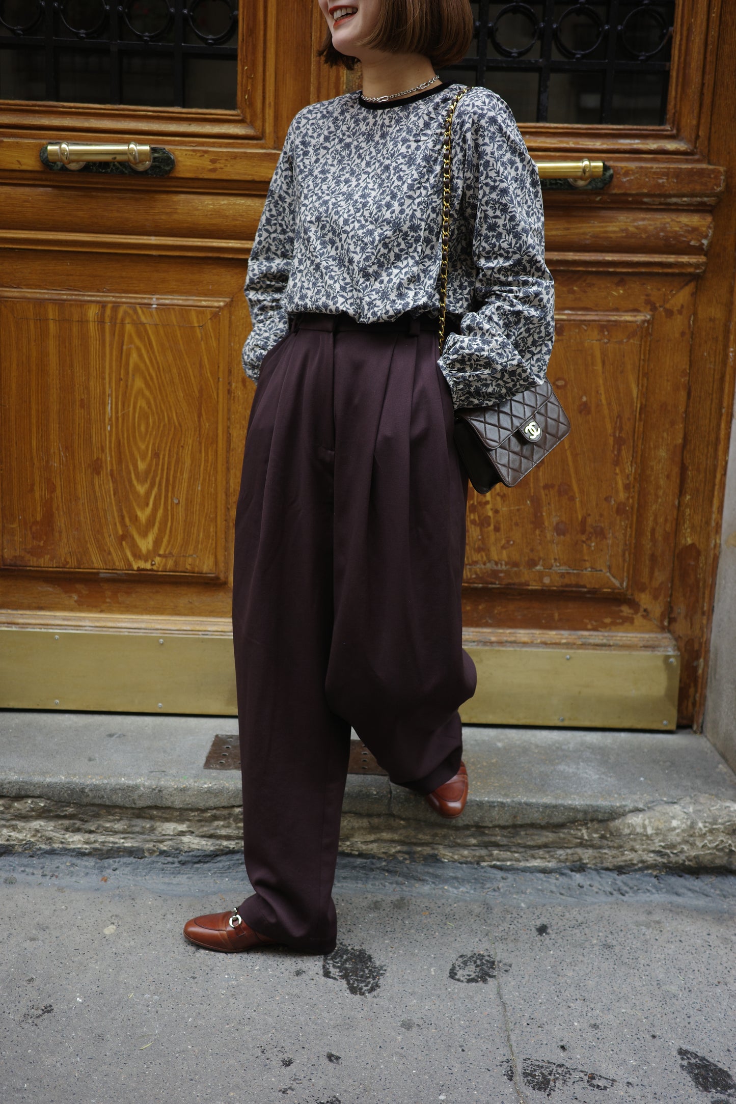 Pantalon 【Sam-サム-】DarkBrown