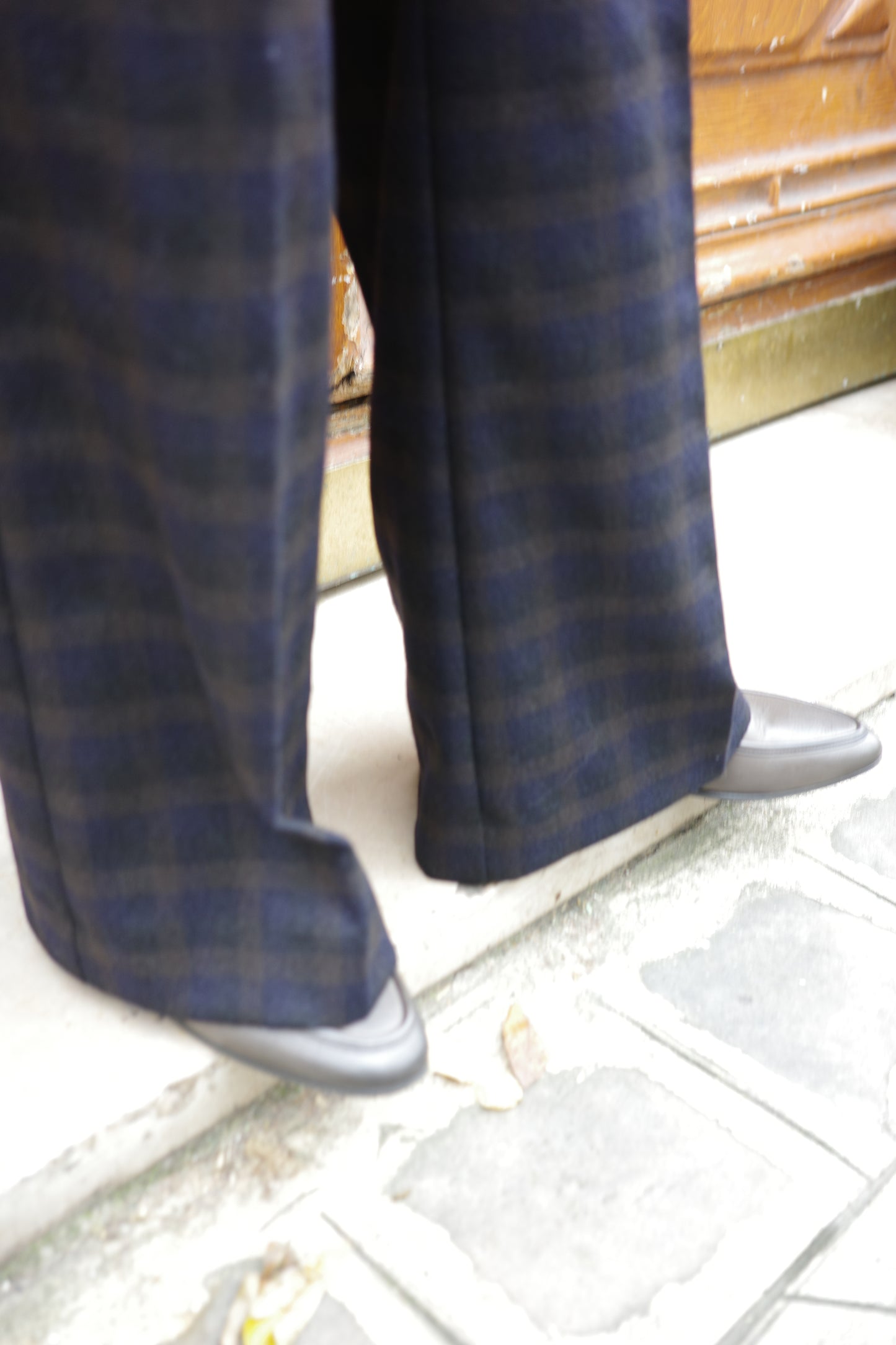 Pantalon à carreaux "Evelyn"