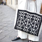 Tote Fiocco leccese Tote Fiocco Lecce Zenero di Sepia (black)