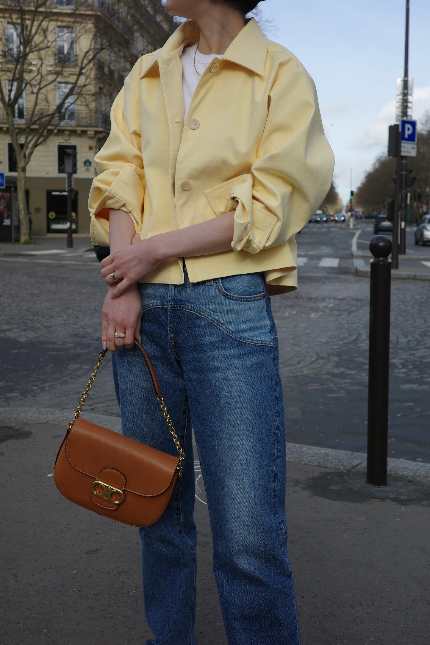 Blouson [GABI-Gabi-] Dark Charcoal Gray