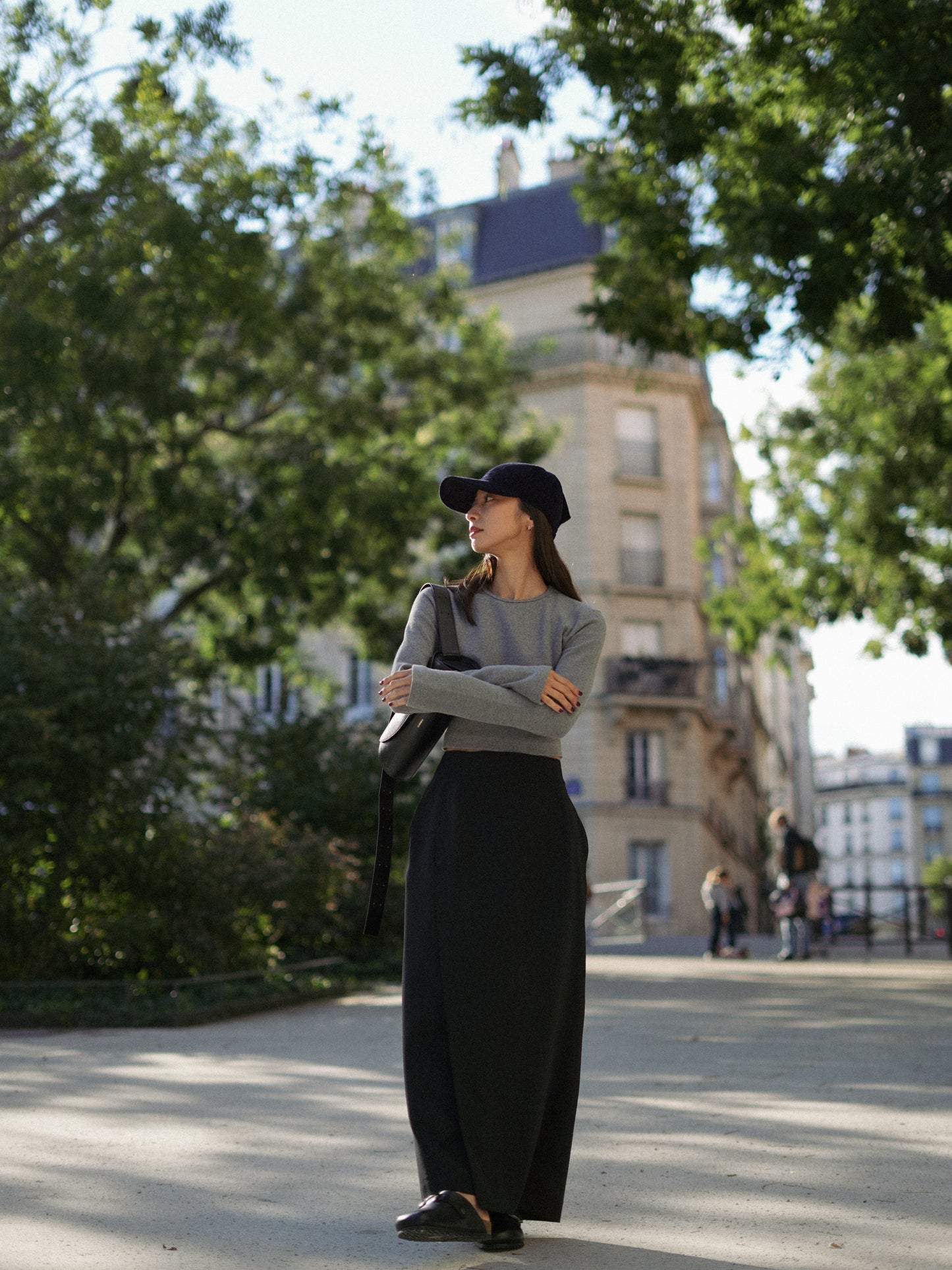 CASQUETTE EN VELOURS Côtelé Bon App 'Dark Navy