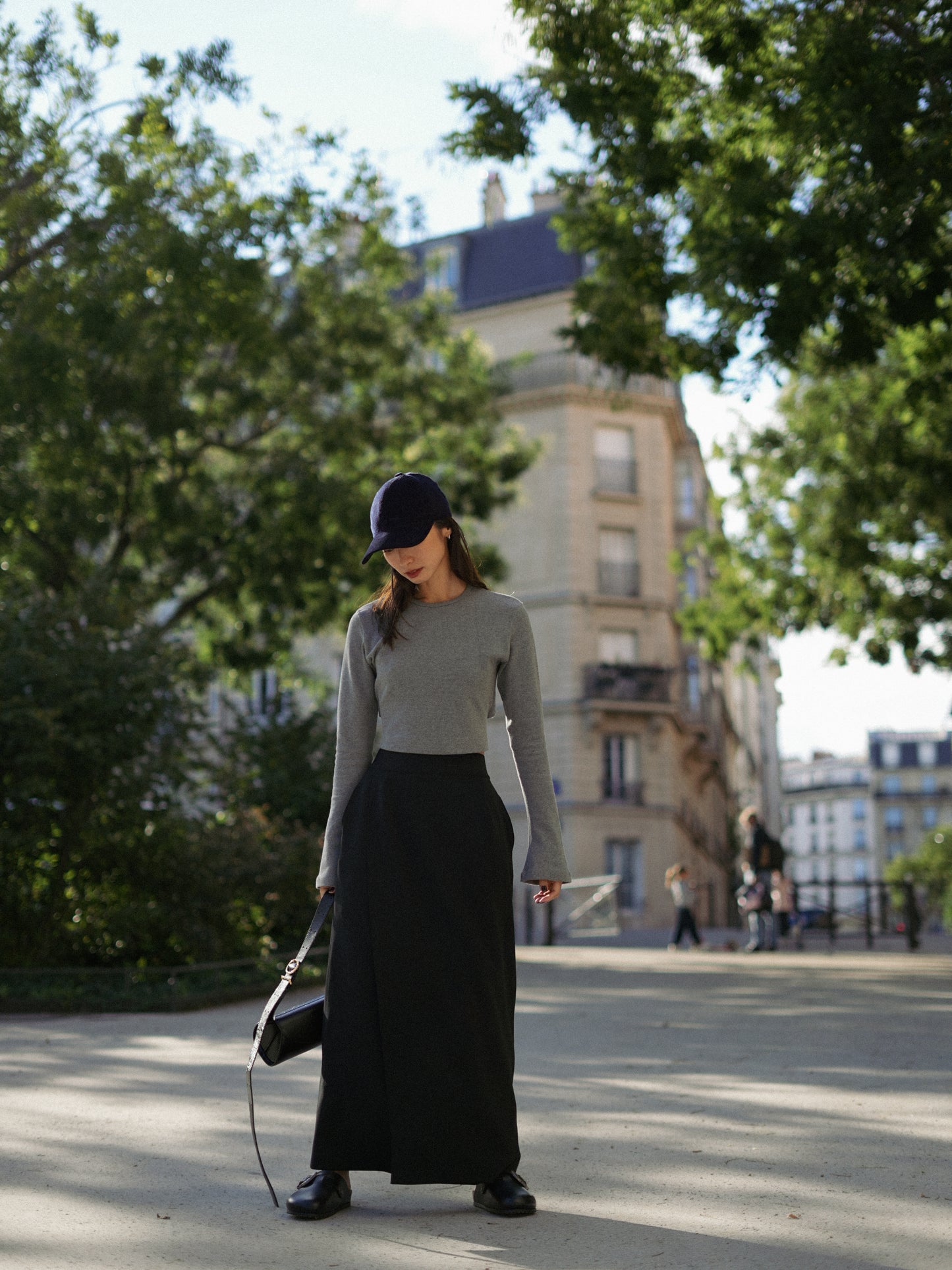 CASQUETTE EN VELOURS Côtelé Bon App 'Dark Navy