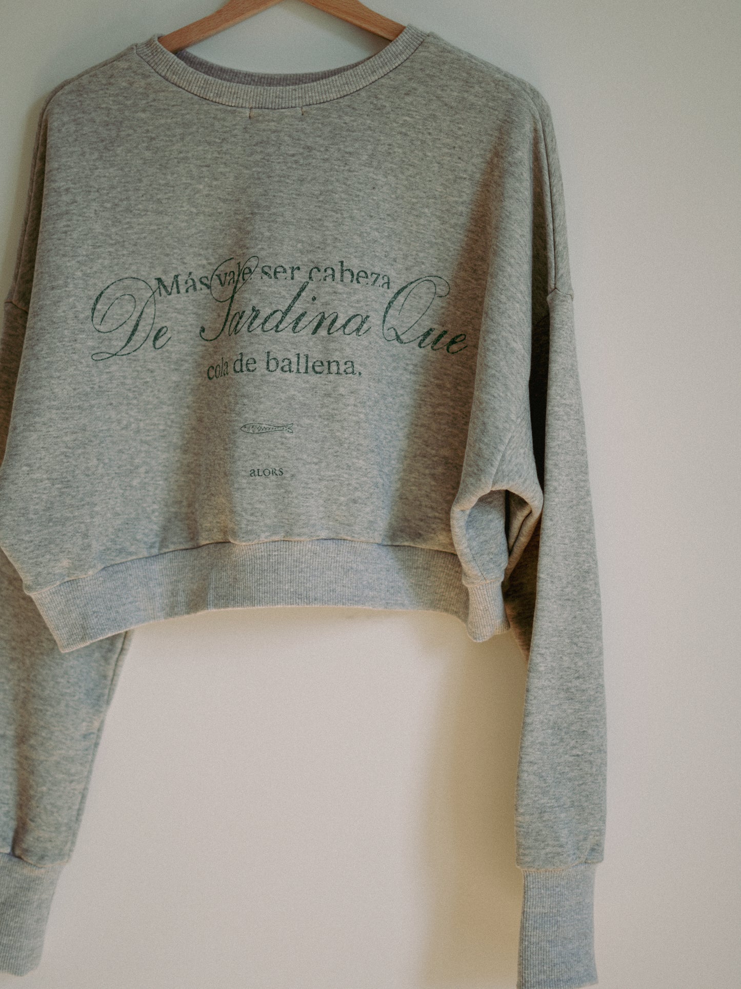 Sweat-shirt Sardina グレー