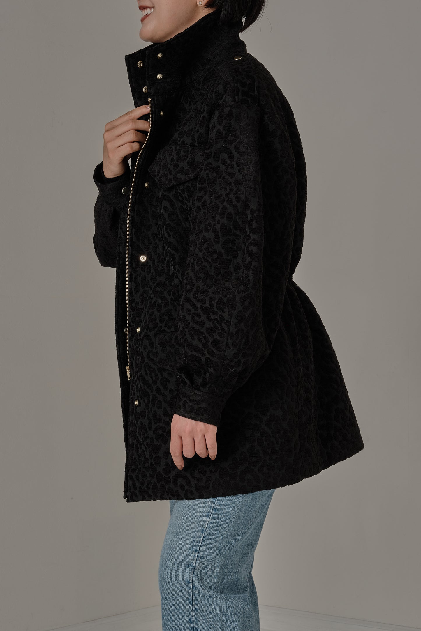 Blouson [GABI-Gabi-] Dark Charcoal Gray