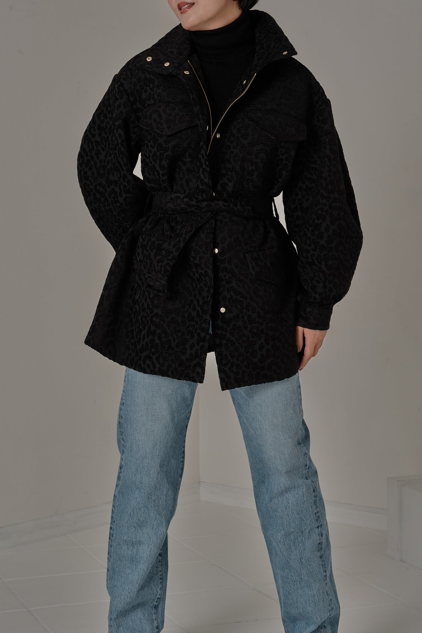 Blouson [GABI-Gabi-] Dark Charcoal Gray