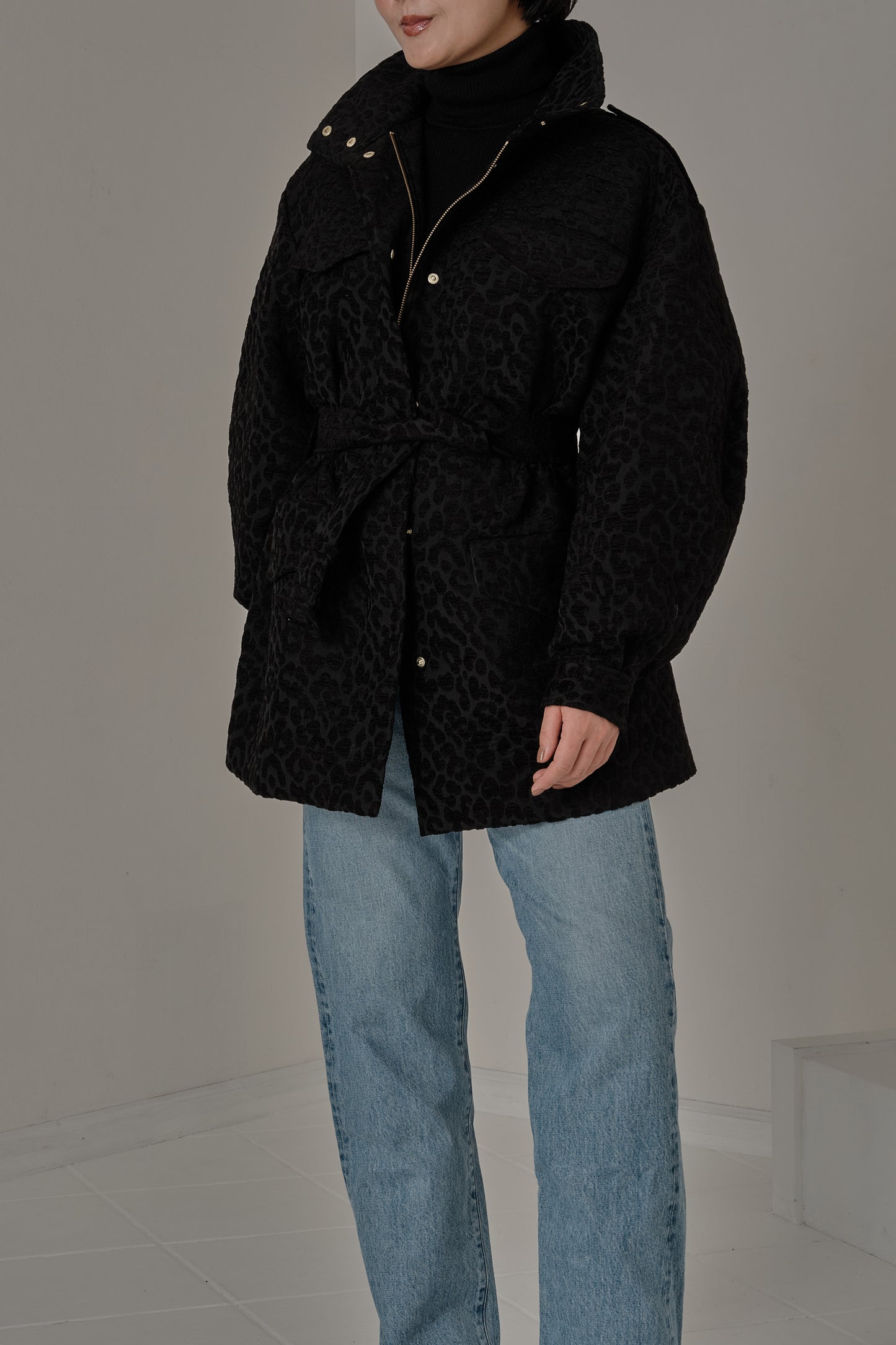 Blouson [GABI-Gabi-] Dark Charcoal Gray