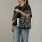 Tote Fiocco Leccese ネロ・ディ・セピア(黒) ミニトートバッグ