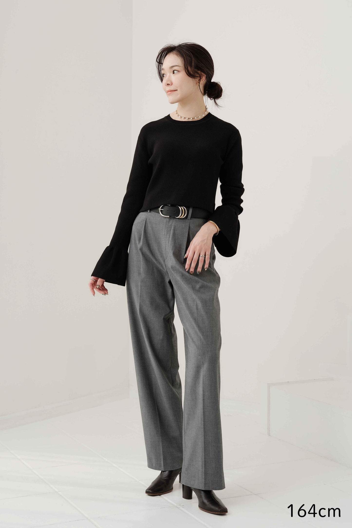 Blouson [GABI-Gabi-] Dark Charcoal Gray