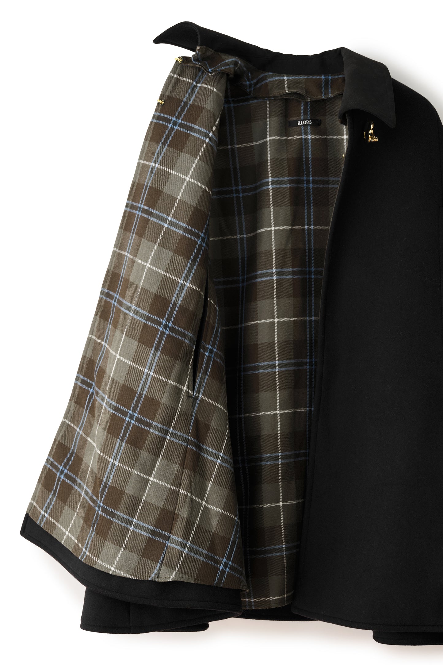 Cape à mors Calliope  Noir ブラック x チェック