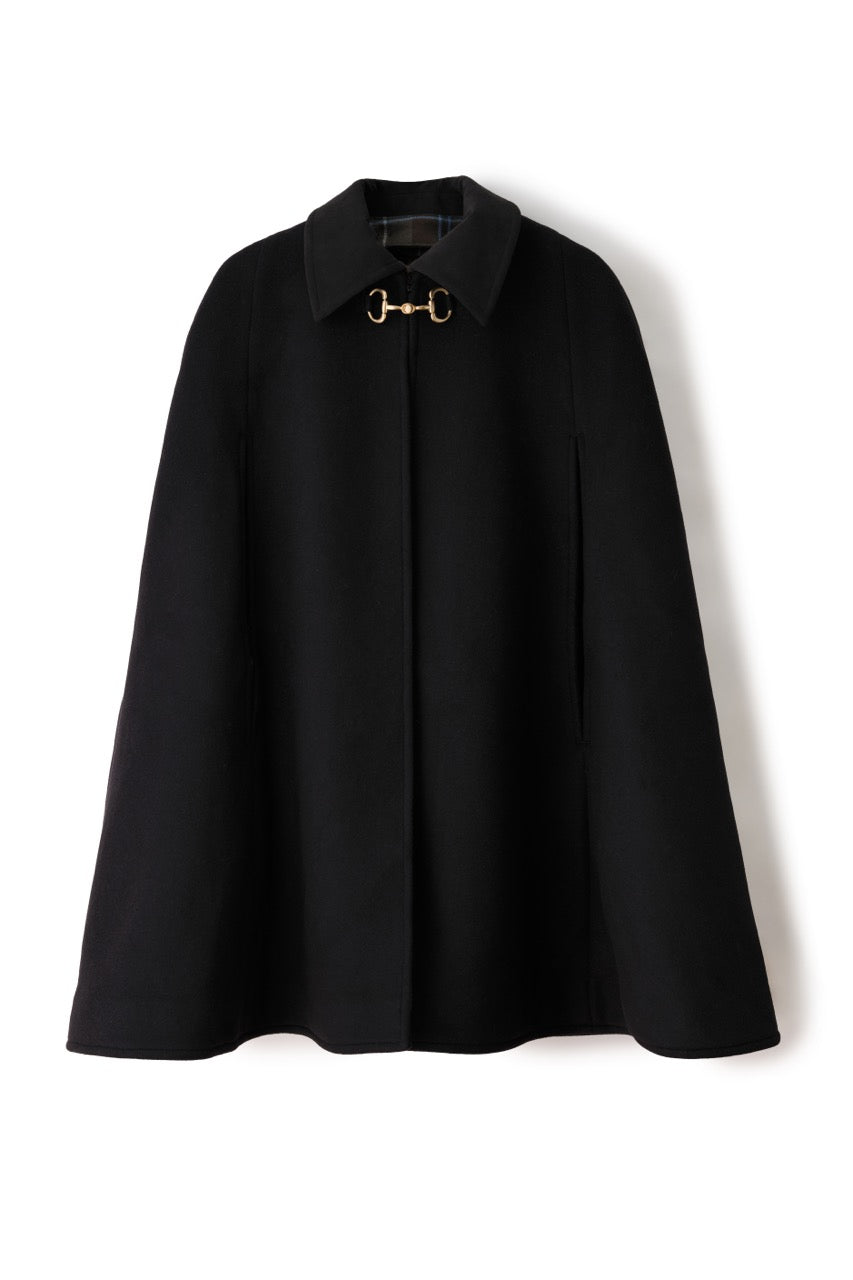 Cape à mors Calliope  Noir ブラック x チェック