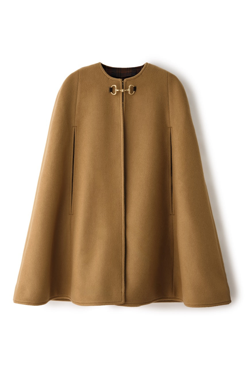 Cape à mors Calliope  Chameau キャメル x チェック