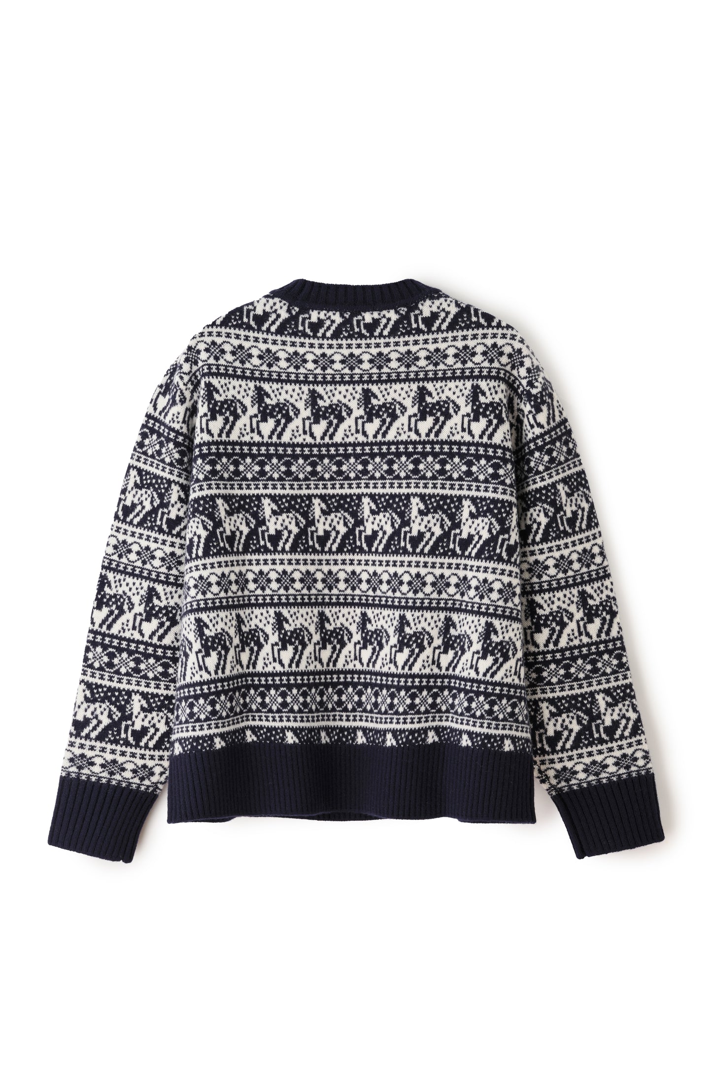 Pull jacquard équestre Rohan