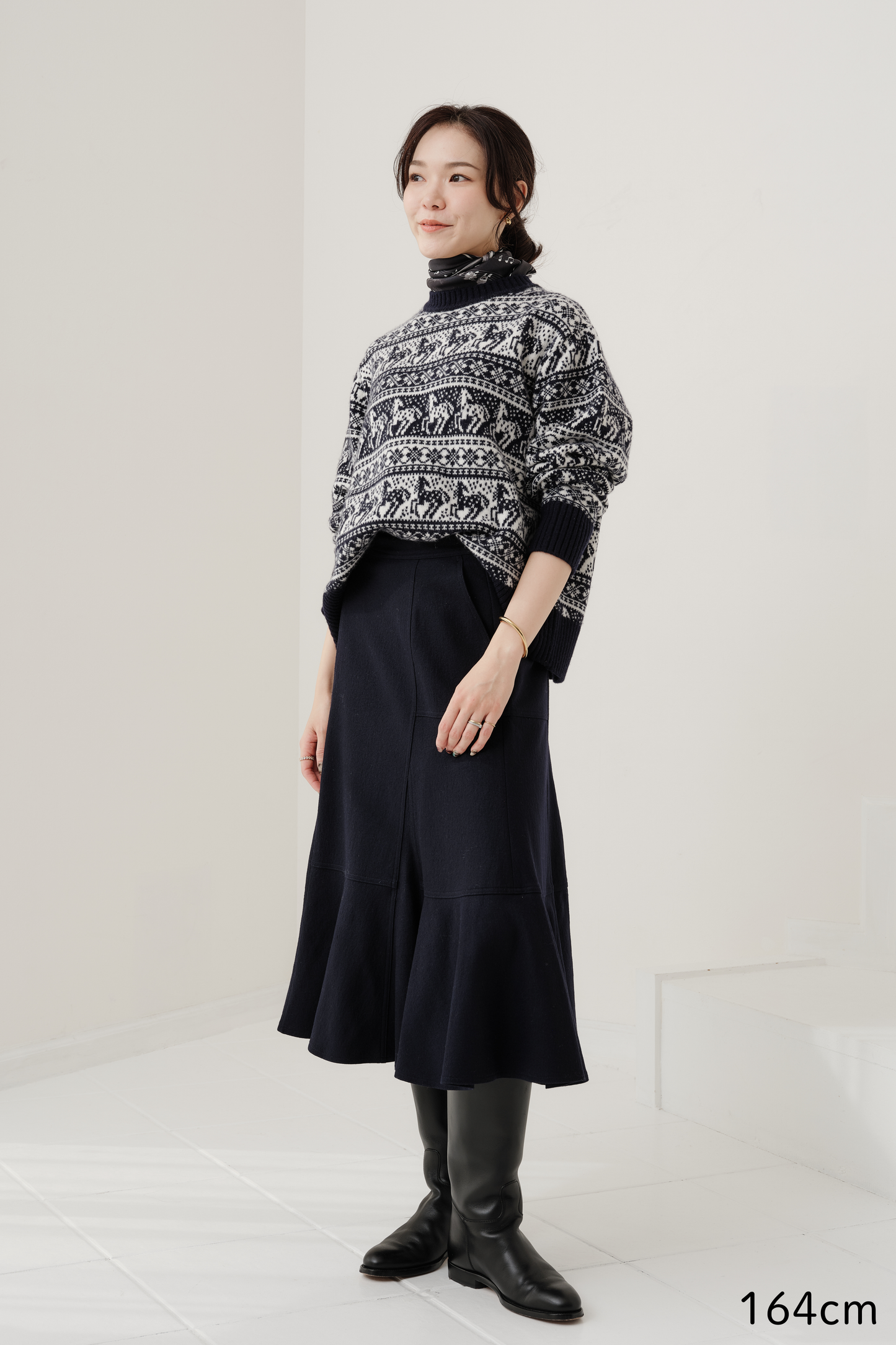 Blouson [GABI-Gabi-] Dark Charcoal Gray