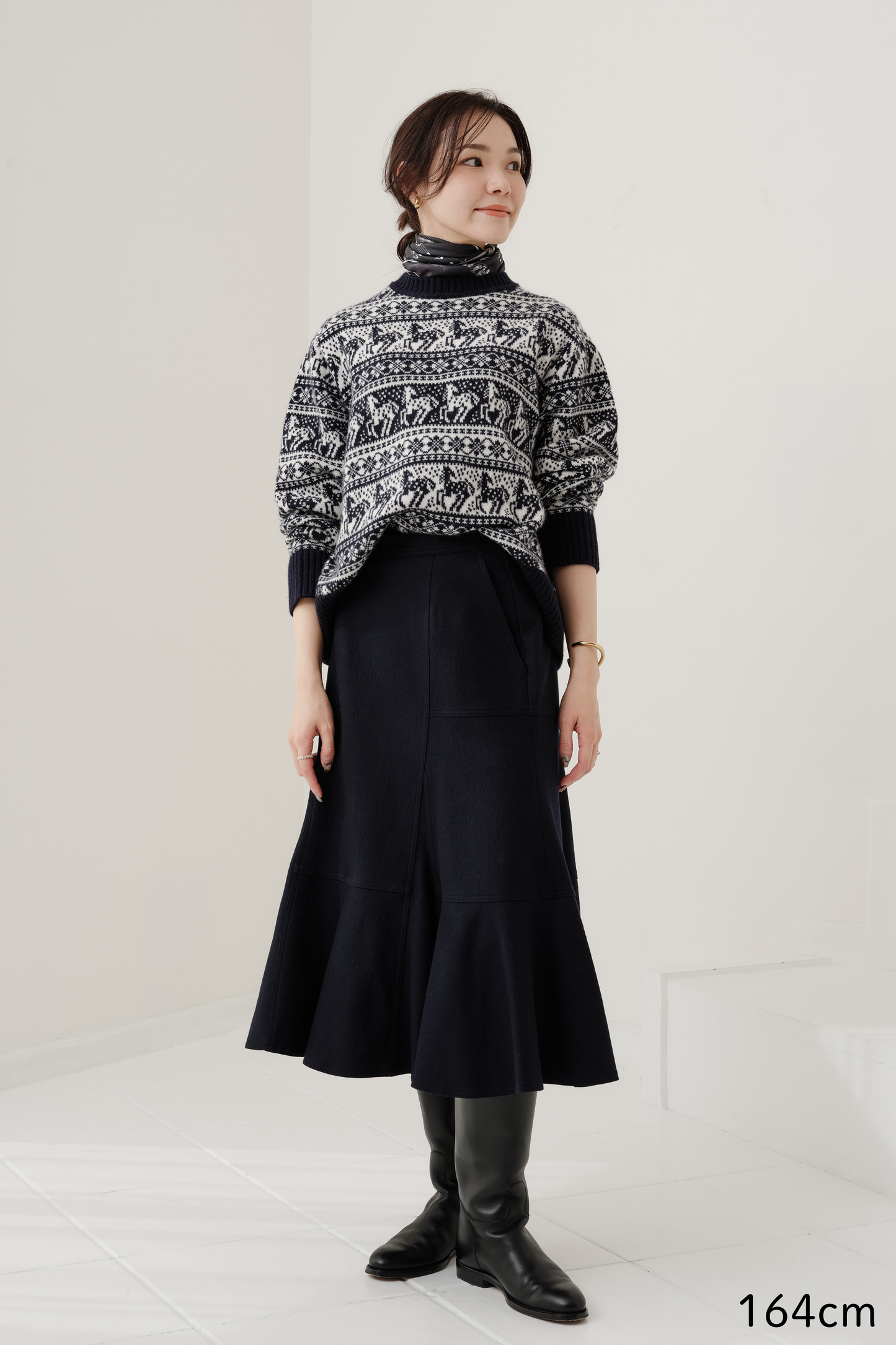 Blouson [GABI-Gabi-] Dark Charcoal Gray