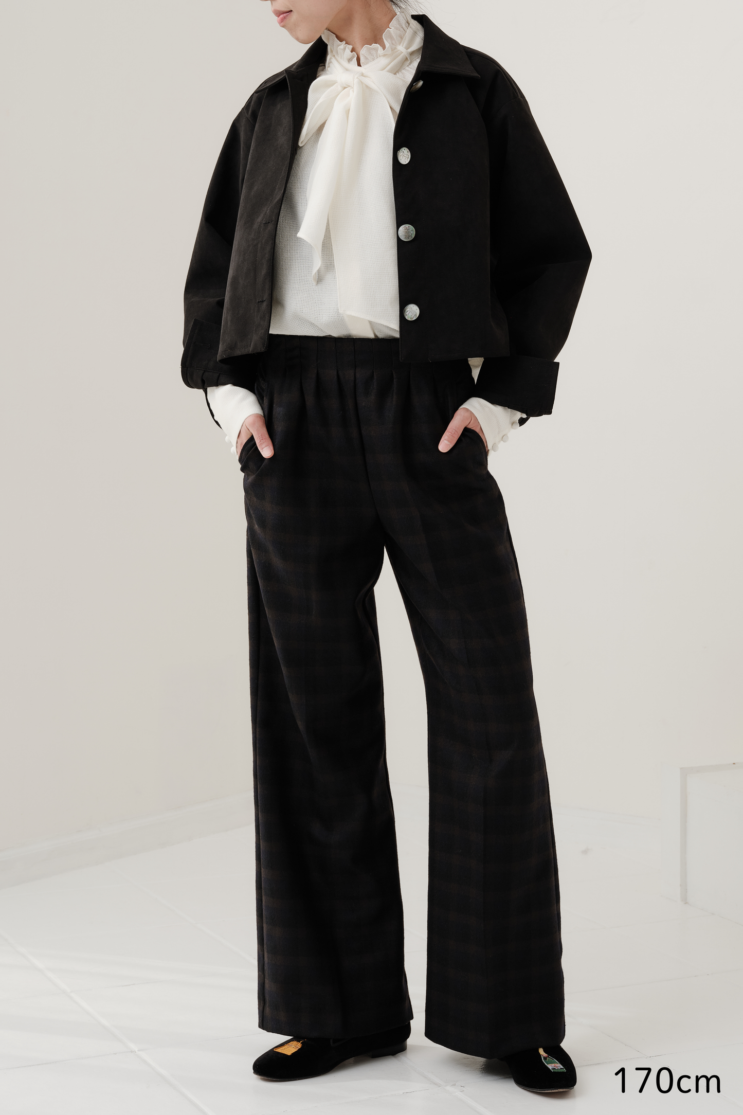 Blouson [GABI-Gabi-] Dark Charcoal Gray