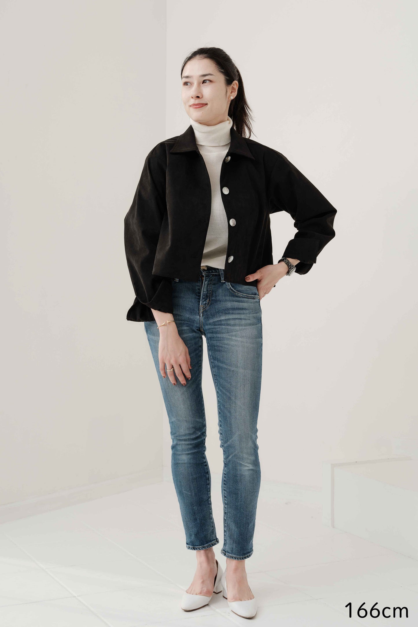 Blouson [GABI-Gabi-] Dark Charcoal Gray