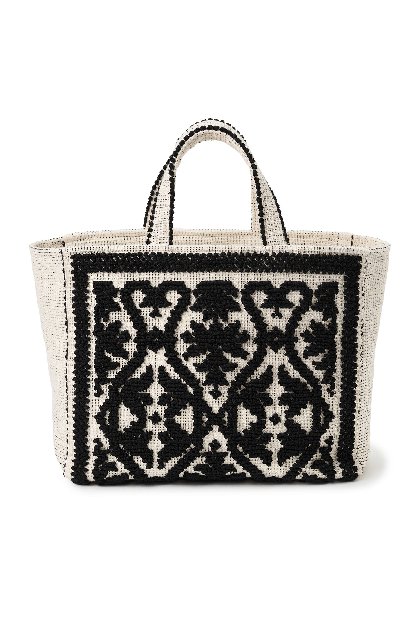 Tote Fiocco Leccese ネロ・ディ・セピア(黒) ミニトートバッグ