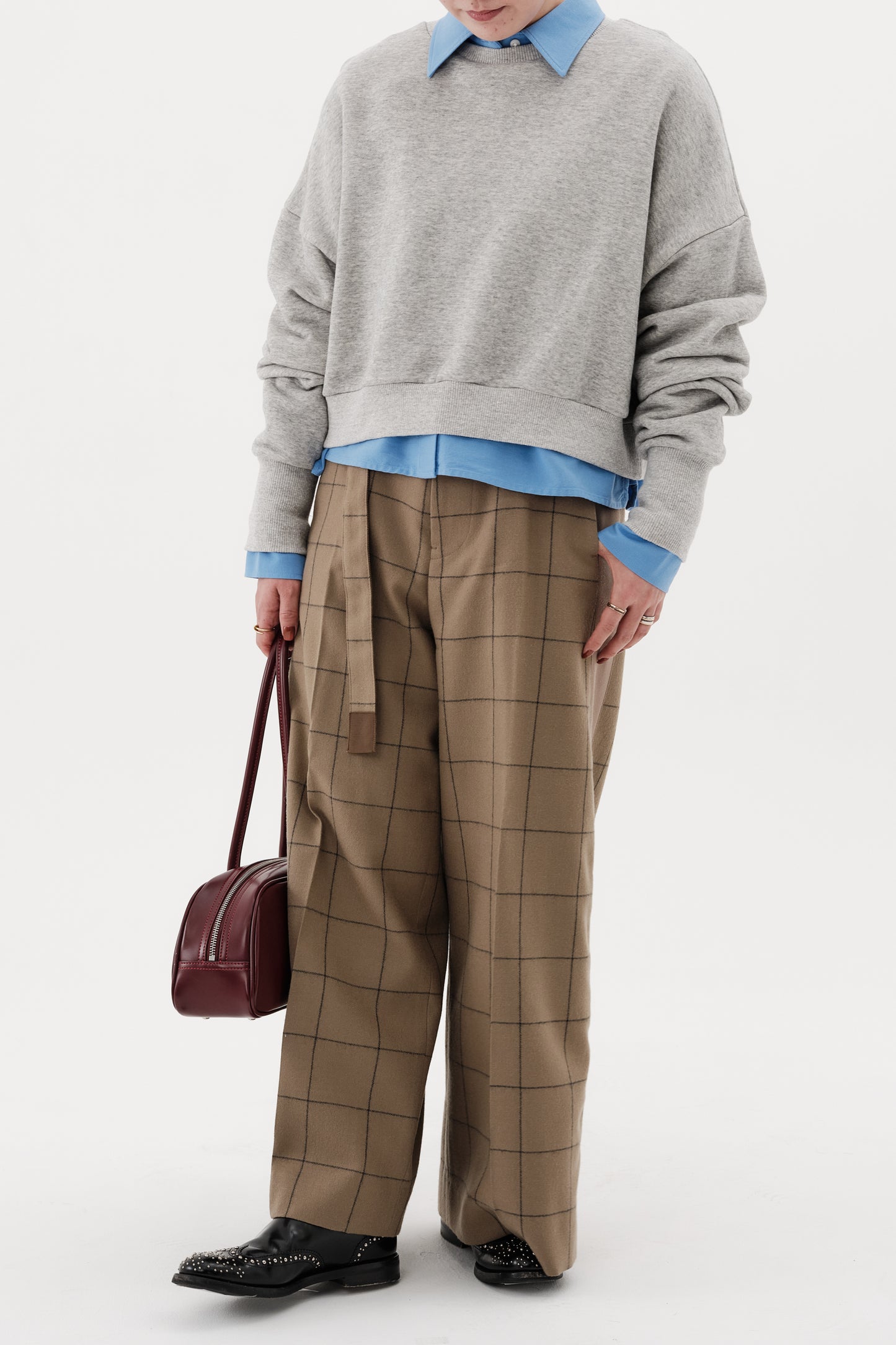 Sweat-shirt   【Doux】 グレー