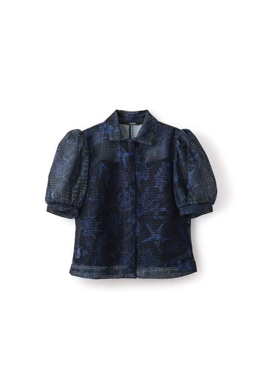 Blouse à manches bouffantes "Pelagia"