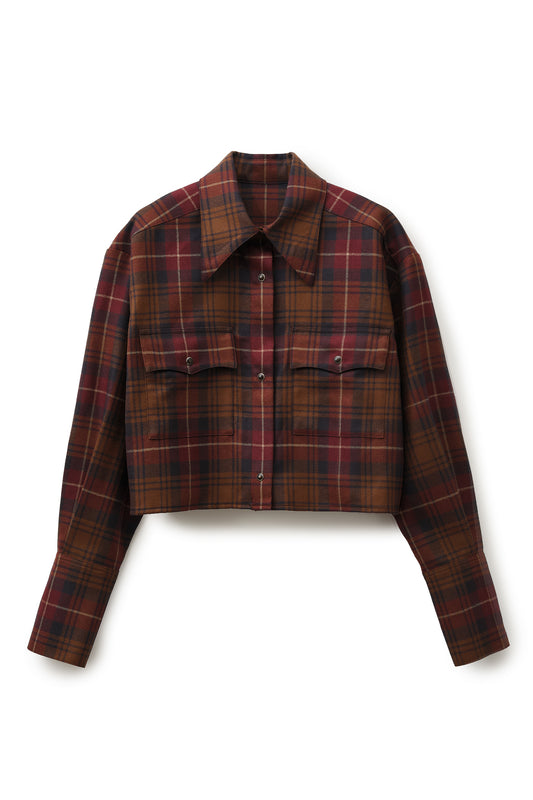 Chemise Claude Wine