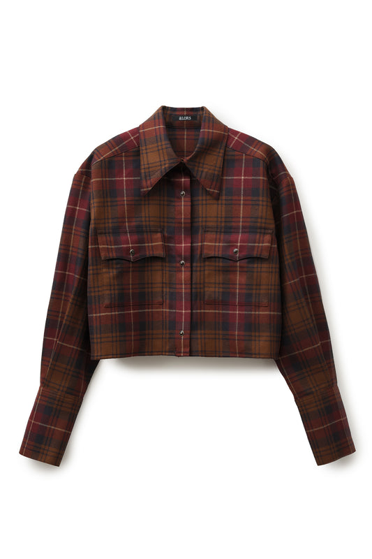 Chemise Claude Wine
