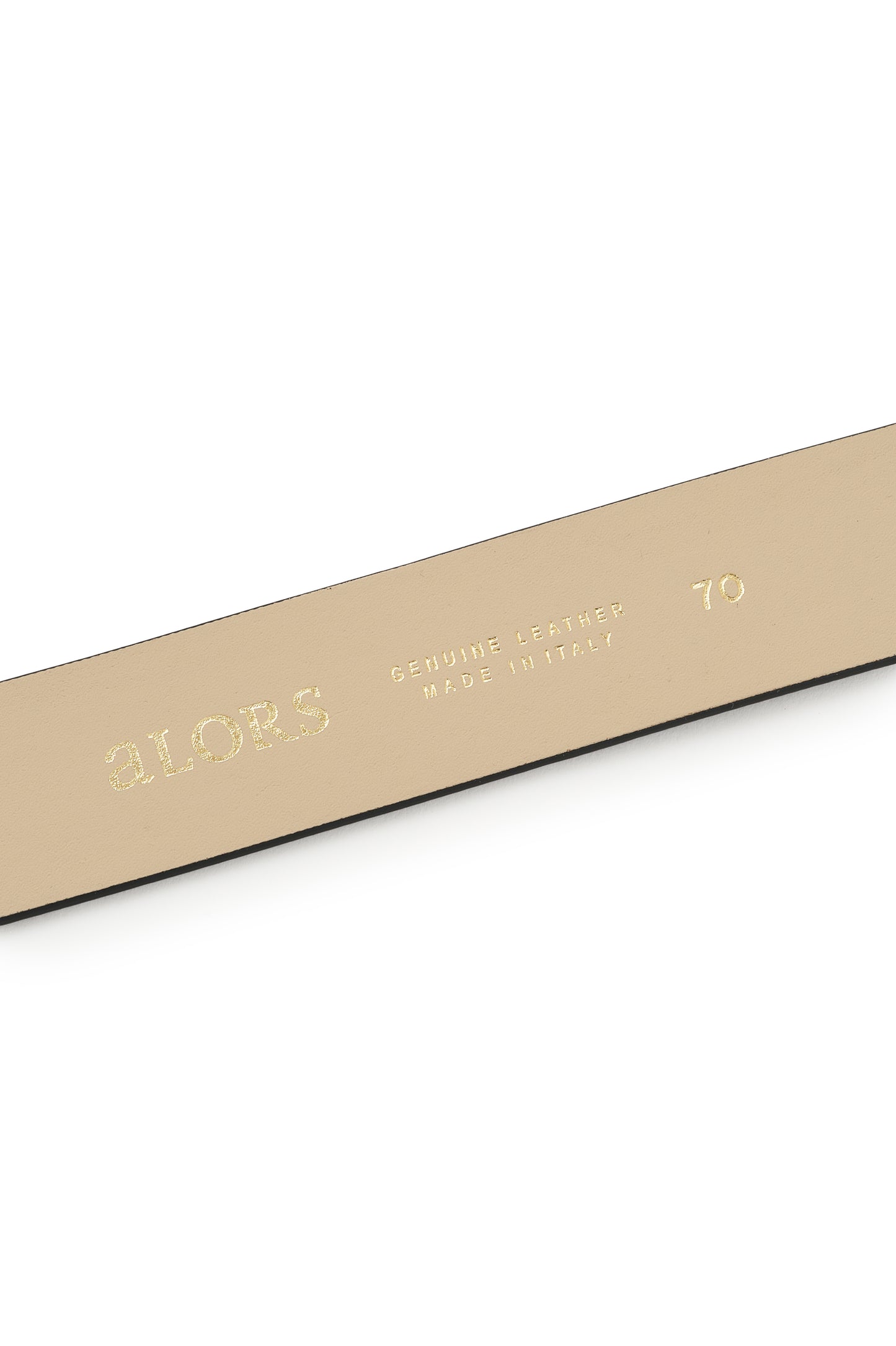 Cintura "Anello di enigma" Nero(ブラック)x Argento(シルバー)