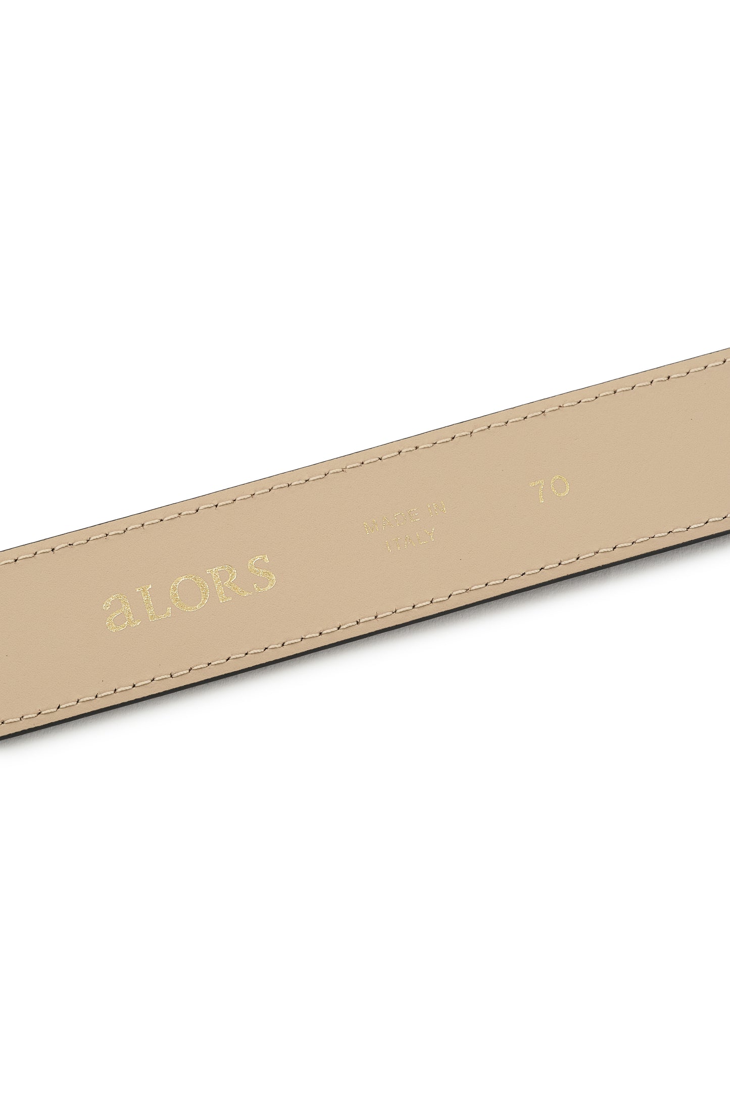 Cintura "Anello di enigma" Alcantara notte（ブラック）