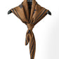 Foulard Ex-libris Paris x aLORS -une collaboration d’exception (キャメルx ネイビー) 90x90cm