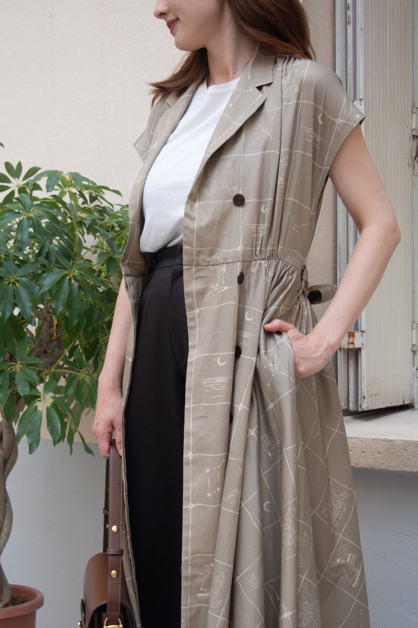Blouson [GABI-Gabi-] Dark Charcoal Gray