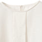 Aperitivo Linen Balloon Blouse White ブラウス