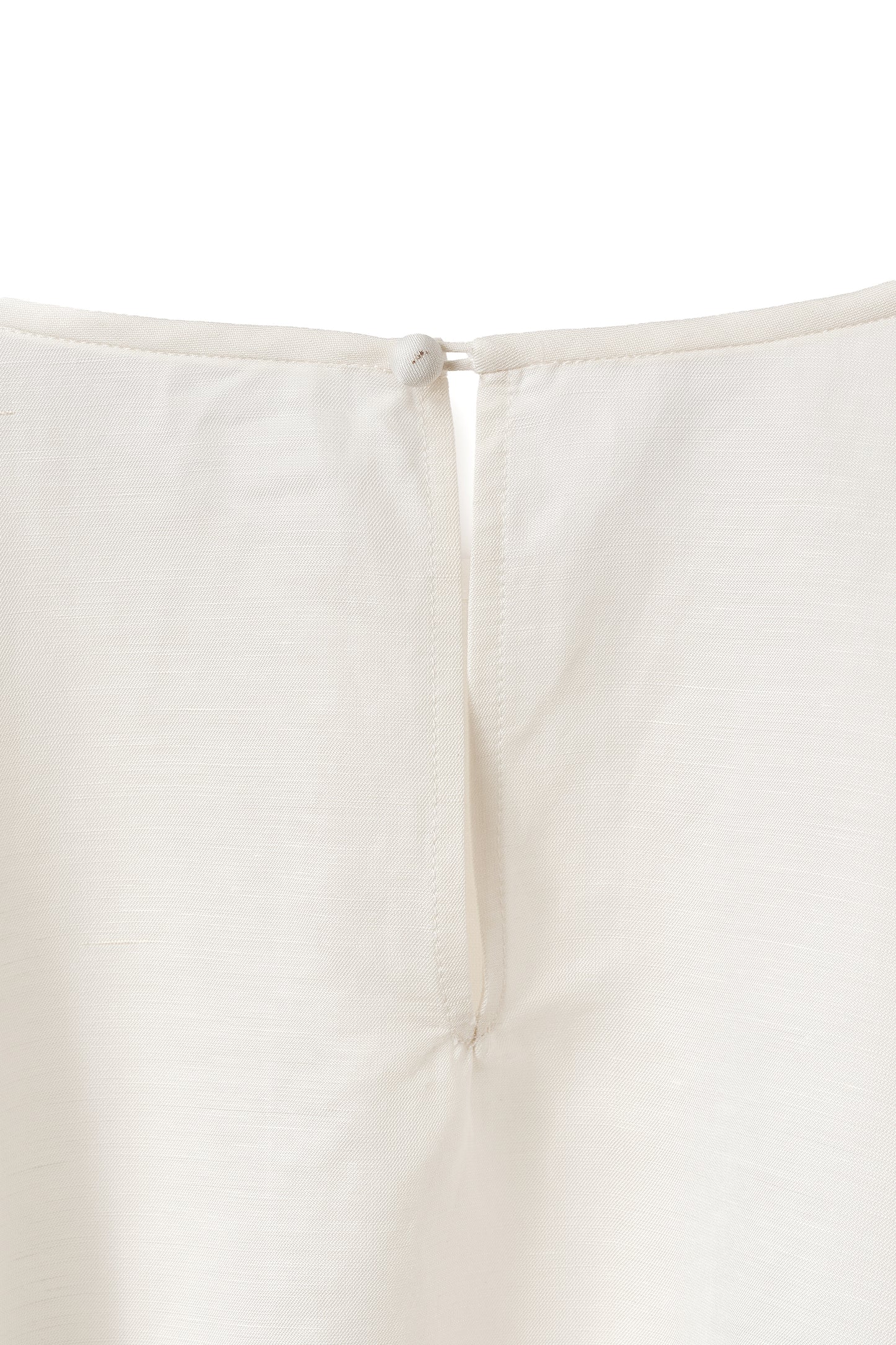 Aperitivo Linen Balloon Blouse White ブラウス